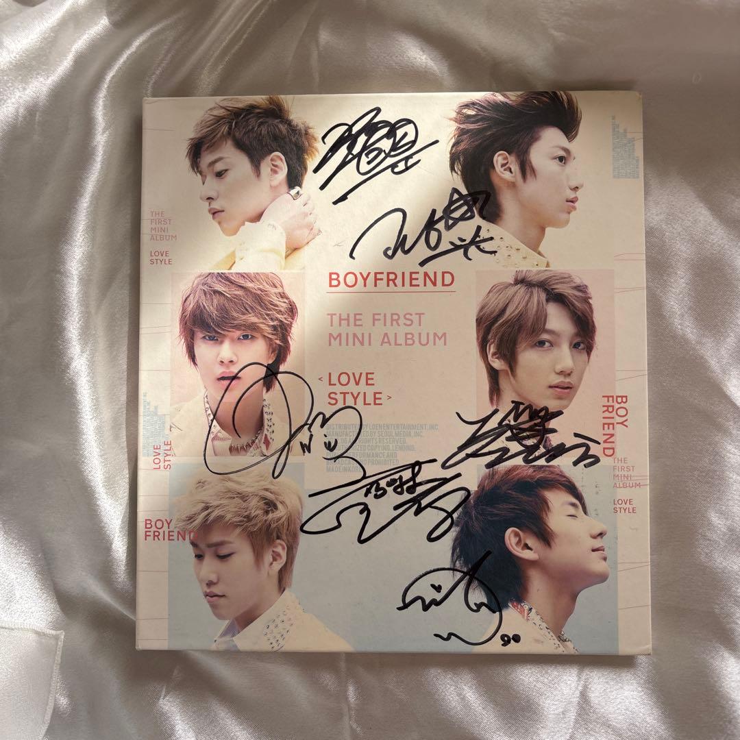 

[USED] BOYFRIEND autographed mini album