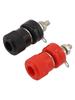 1Pair Red and Black Terminal Binding Post Connector Reliable Construction