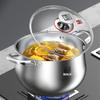 Kangbaxh 3-Piece 304 Stainless Steel Non-stick Cookware Set