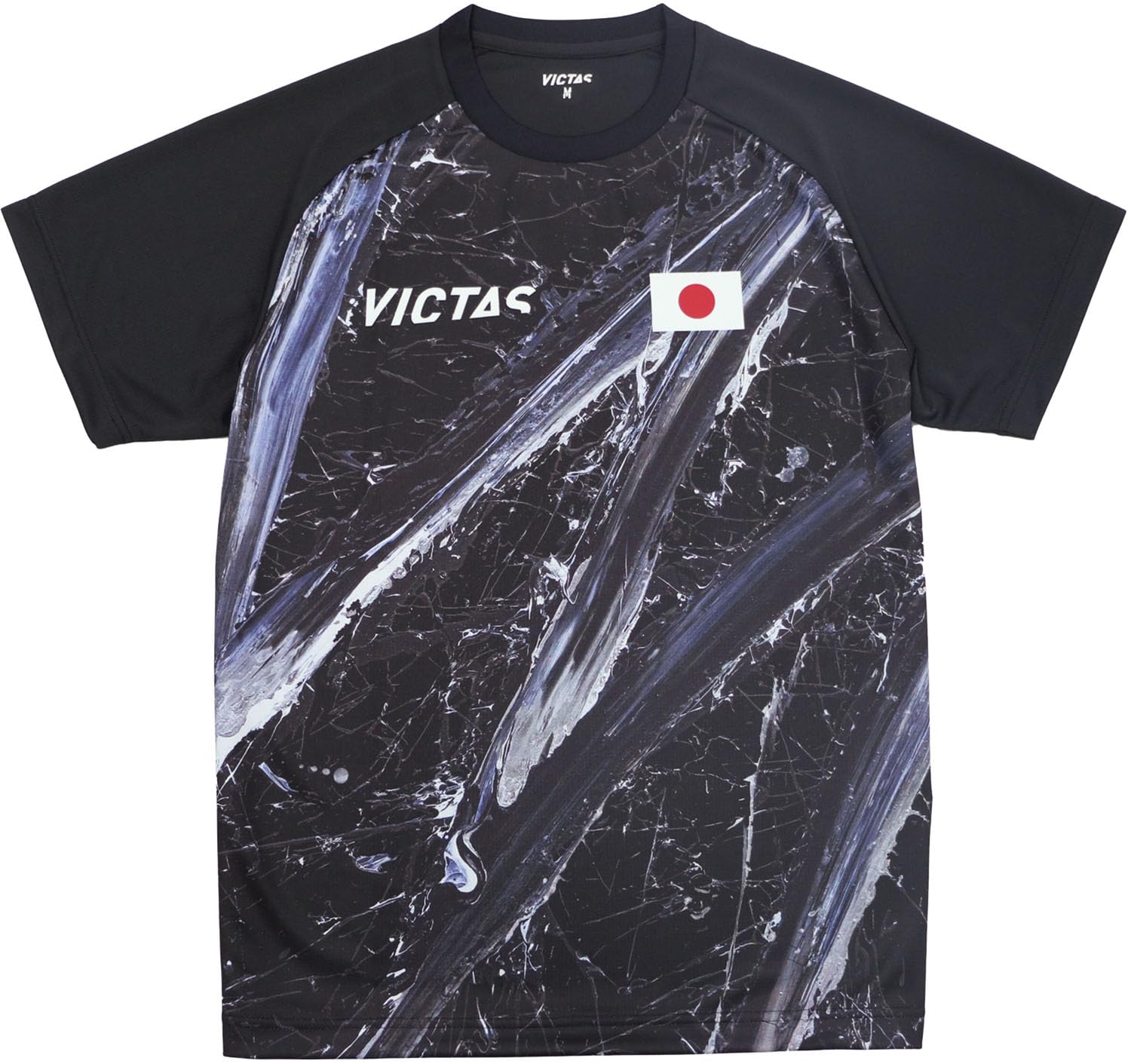 

Table Tennis Game Shirt Japan National Model Replica Shirt Unisex Gray XL 532403 [Victus] V-24 (GY)