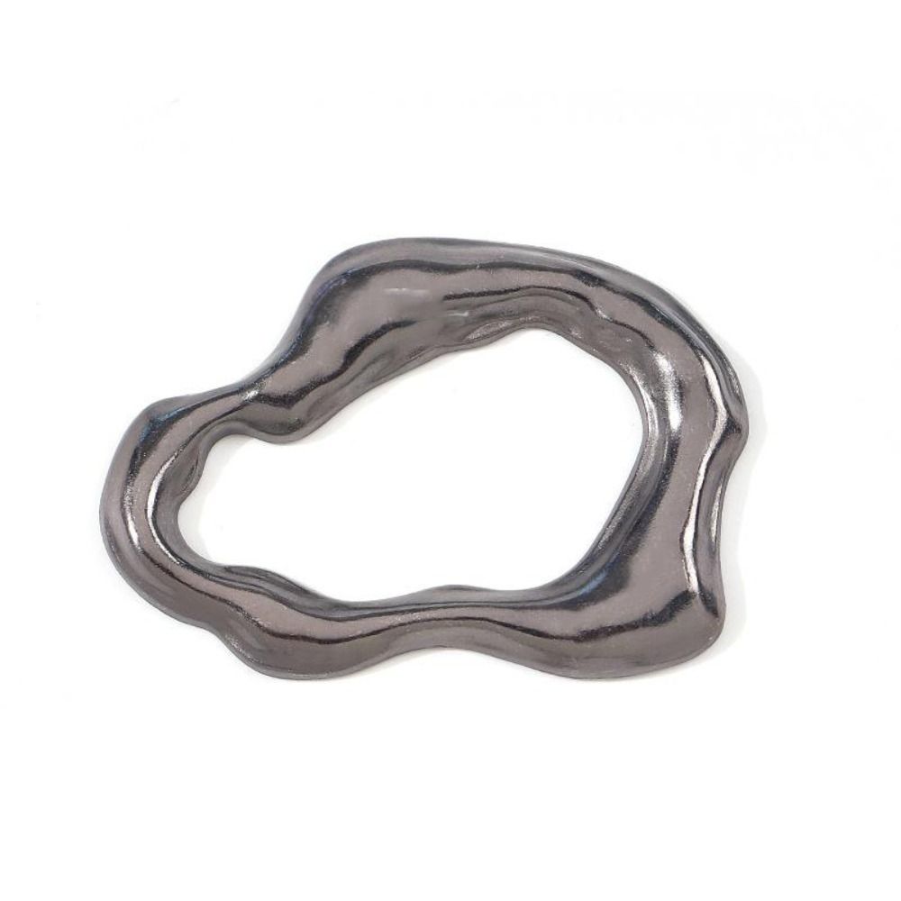 8PCS Irregular Shape Clothing Accessories Buckles Alloy Diy Accessories Swimsuit Decorative Buckle Gold and Silver Belt Buckle