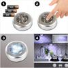 Lot De 3 Lampes LED Tactiles Autocollantes À Piles, Lumière Blanche, Argenté - Kinderplay (LED3)