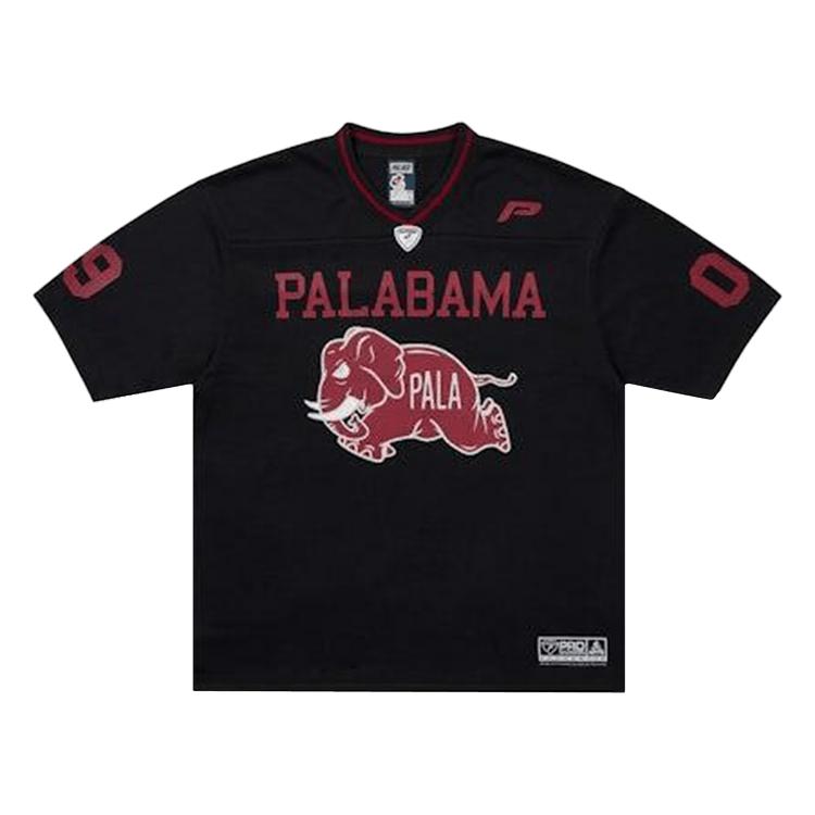 Palace Palabama Mesh Jersey Black Unisex Tops P29ES034