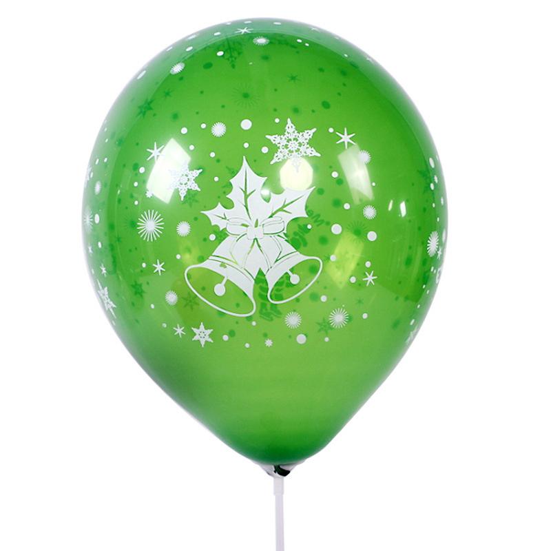 100 Stück/Set Atmosphäre Requisite DIY Weihnachtsballons Ladendekoration Feiertagsdekorationen Große Mengen Weihnachten