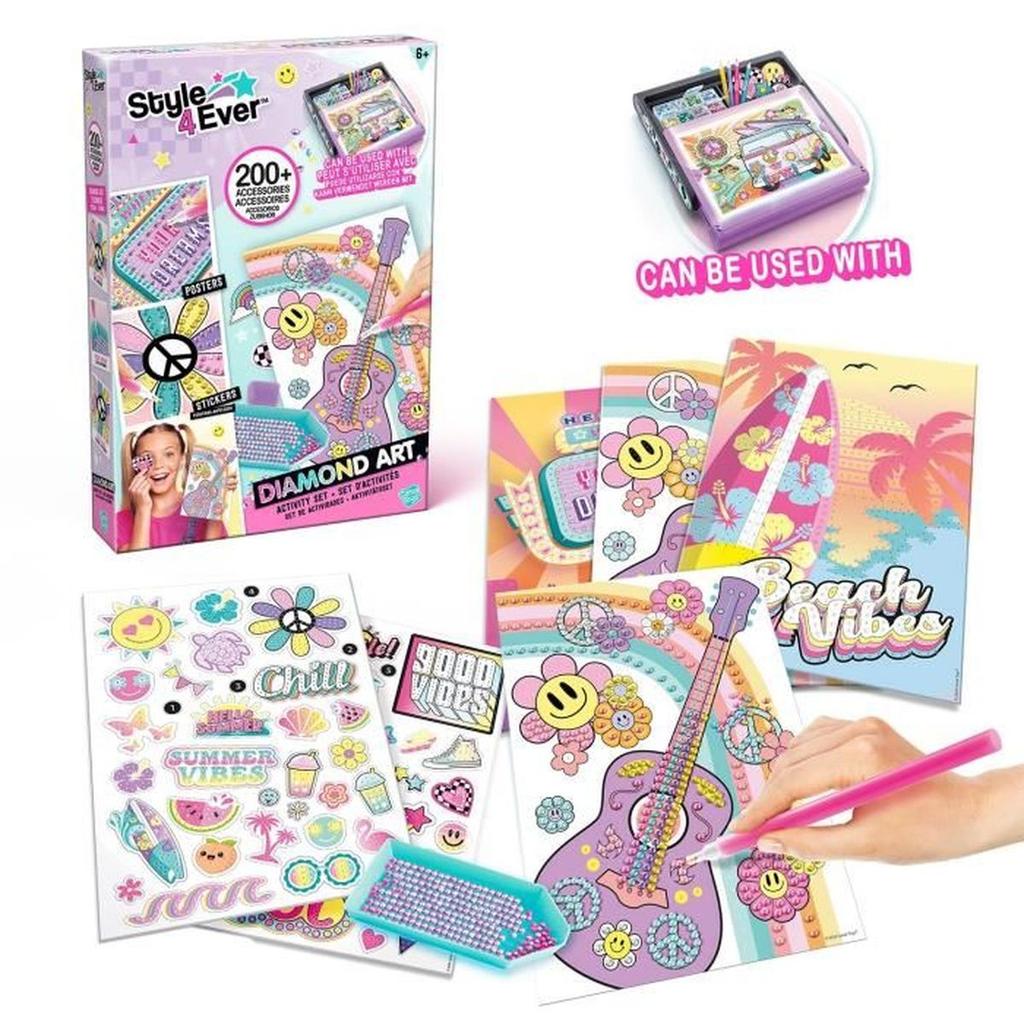 Kit de Diamant'art - Compatible avec le Diamond Art LED case- STYLE 4 EVER - OFG 321 Canal Toys