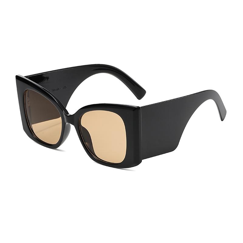 New Brand Square Sunglasses Women Anti UV Big Frames Sun Glasses Design Personality Retro Outdoor Sun Visors Female