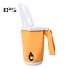 Cat Litter Scooper with Trash Container Ergonomic Grip Cat Litter Shovel Portable Poop Scooper Kitty Litter Sifter with Waste Dispenser