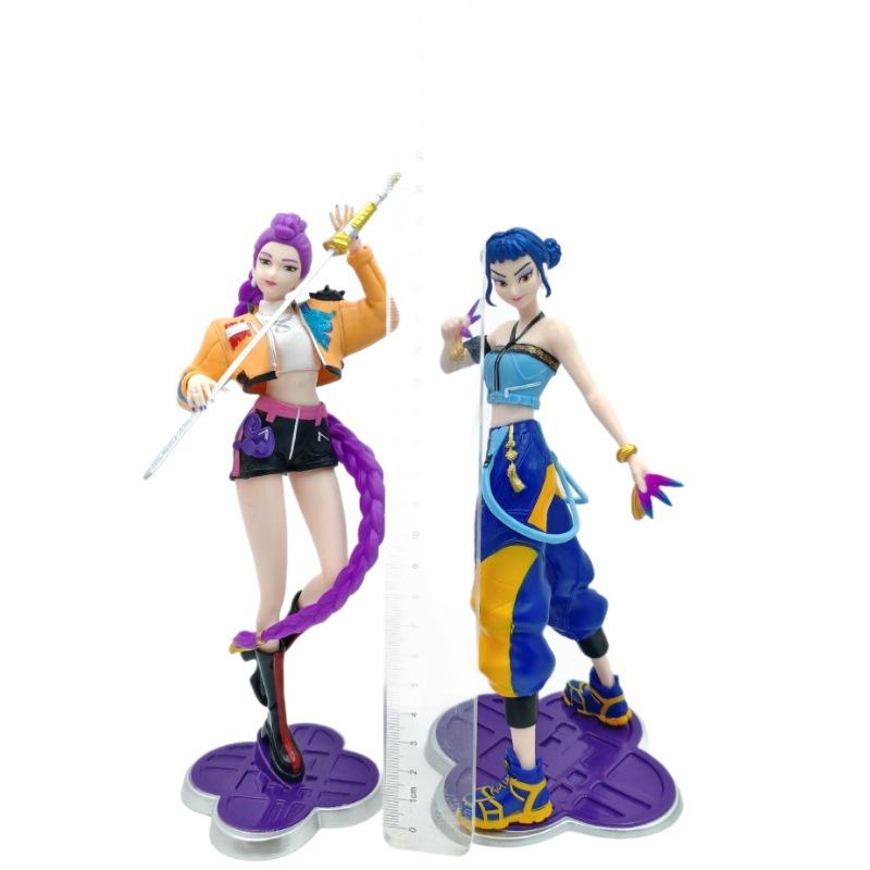 Witch Hunt Team Rumi Mira Zoe Cute Beautiful Girl Action Figure Anime Character Model High Detail Desktop Ornament Toy Gift