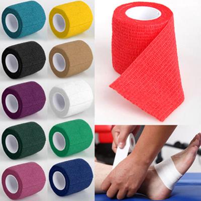 Self-Adhesive Elastic Athletic Gauze First Aid Medical Treatment Care Bandage