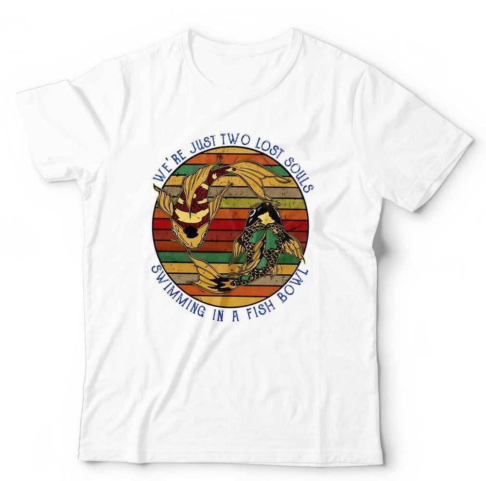 Two Lost Souls Unisex TShirt Large Fit 35XL Music Lyrics Floyd Prog Fish Retro 3XL