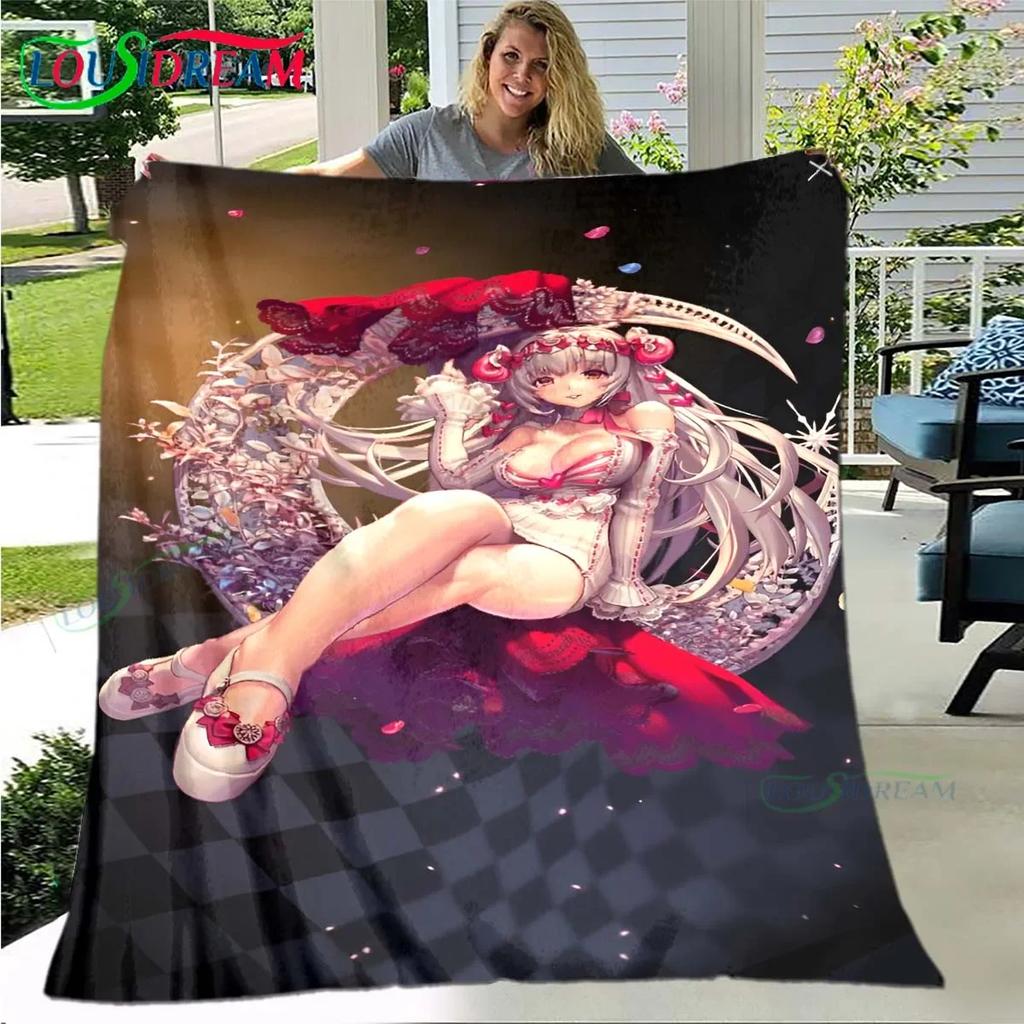 Fashion Game D-Destiny Child Four Seasons Blanket Sofa Cover Travel Bed Plush Blanket Travel Office Break Blanket Gift