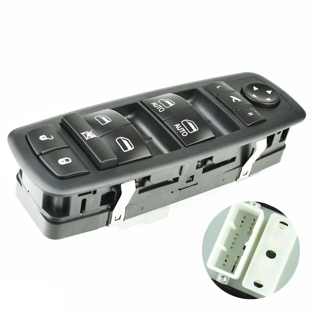 68184803AC For Jeep Grand Cherokee 2014 2015 2016 Car Power Window Master Switch Button Blue Light 56046826AE 68184803AB