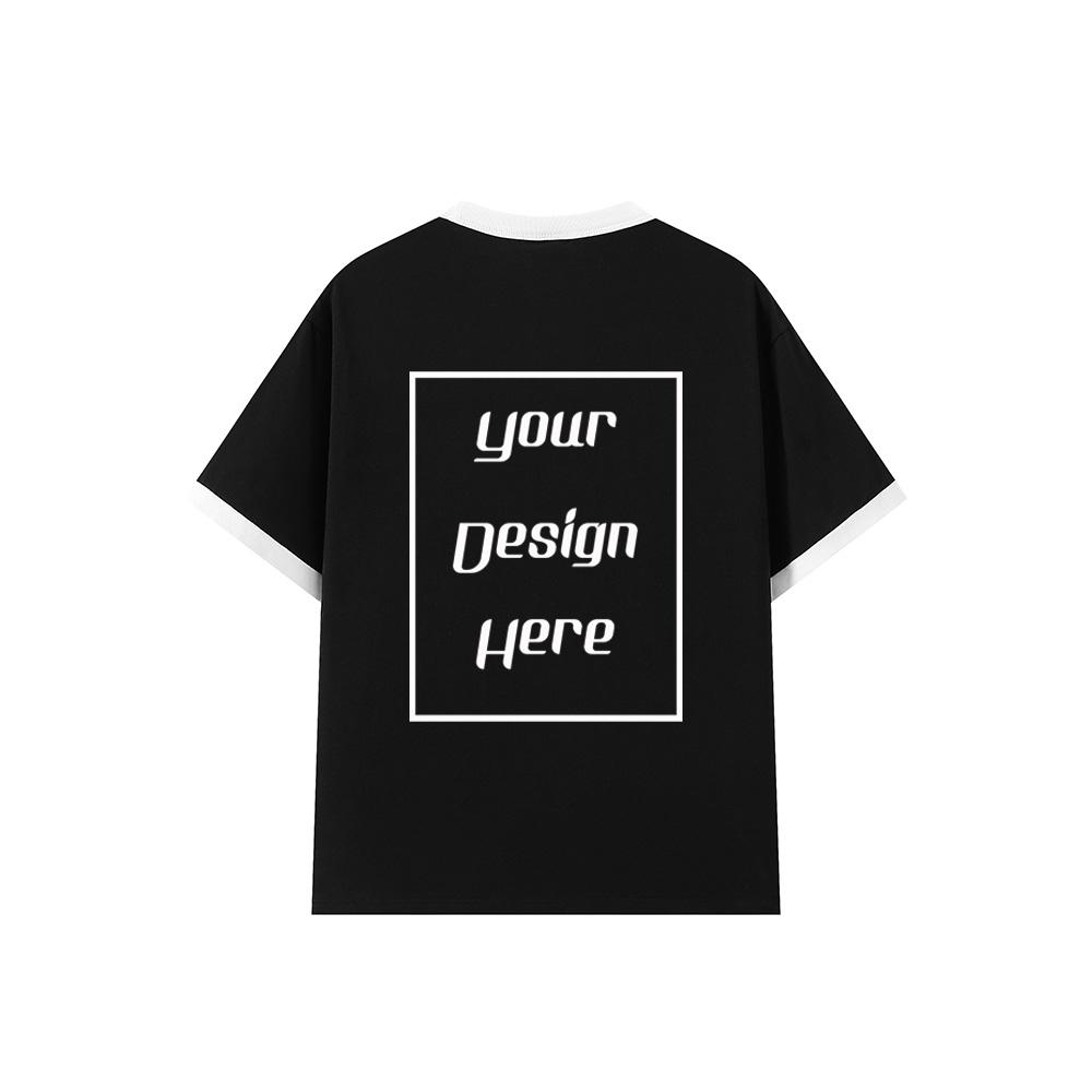 

Уличная одежда с индивидуальным принтом, женская и мужская футболка, Харадзюку, повседневный топ с круглым вырезом, короткий рукав, унисекс, 100% хлопок, групповая студенческая футболка 3XL