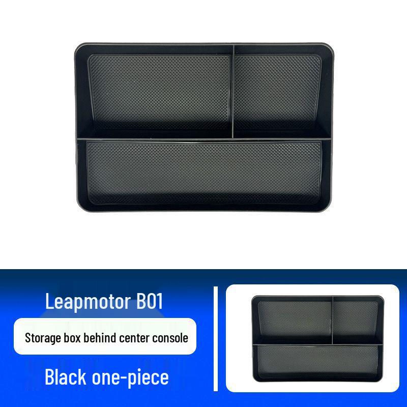 

Center Console Storage Organizer for 26 Car Models: Armrest Box Modification Accessories Black