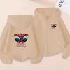 Kids Zipper Style Coat Fashion Animation Film Sweatshirt Clothing Boys Girl 3-12 Yrs Hoodie Long-Sleeved Casual Charming Clothes