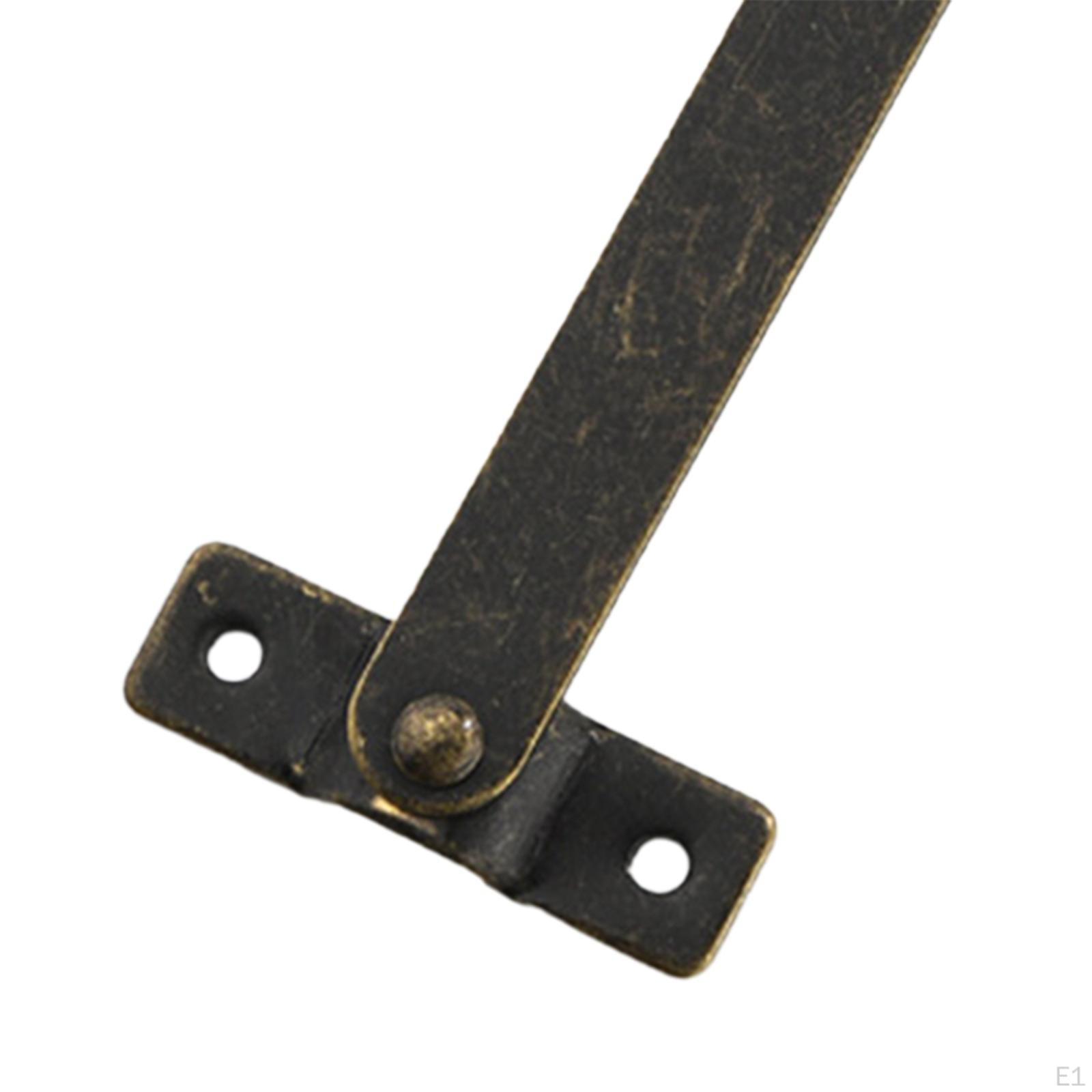 Acheter 1 paire de charnières de support de couvercle pour boîte en bois, quincaillerie de meubles robuste en métal, charnière de maintien pliable Acheter 1 paire de charnières de support de couvercle pour boîte en bois, quincaillerie de meubles robuste en métal, charnière de maintien pliable