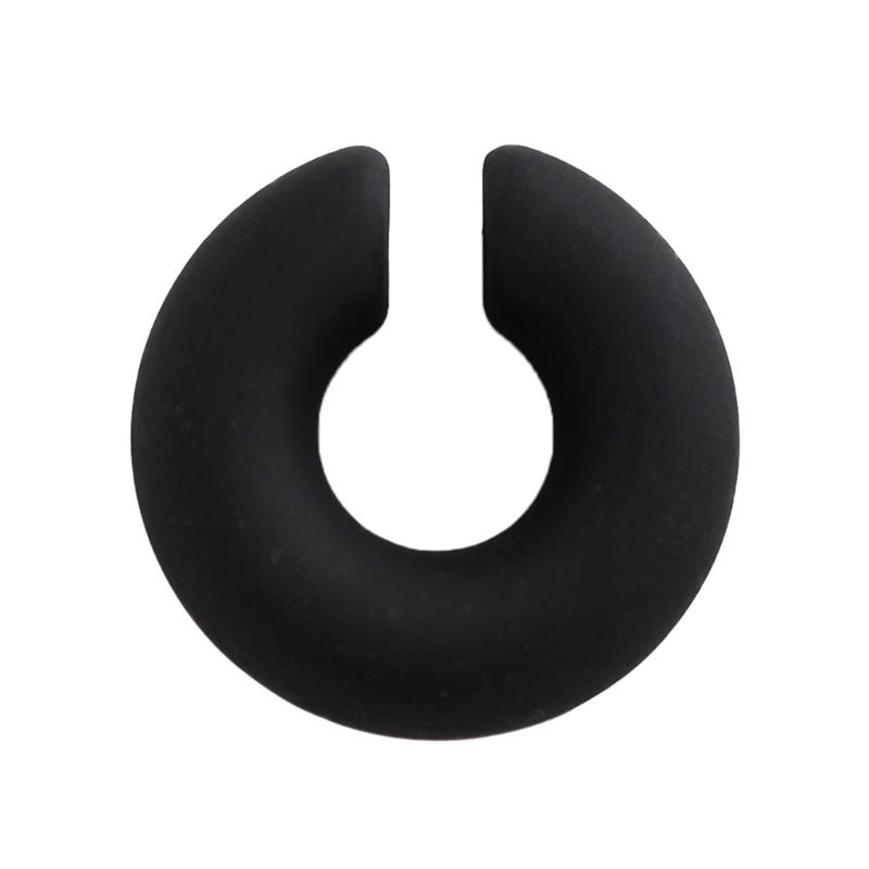 Modischer Leichter Ohrklemme Runder Kreis Clip-Ohrringe Nicht-Piercing Knorpel Hoop Ohrring Statement Schmuck Unisex