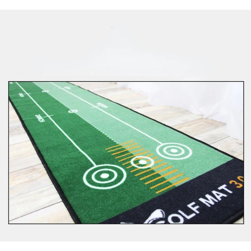 BEPAN Portable Carpet Indoor Office Home Golf Putter Practice Carpet Trainer Strike Pad Golf Mat Golf Green Trainer