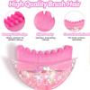 Portable Lymphatic Contour Face Brush,Facial Sculpting Guasha Massager,Lymphatic Drainage Massager Skin Scraping Facial Brush