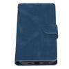 Classic PU Leather Wallet Card Flip Case Magnetic Buckle Phone Cover Shell for Iphone 13Blue
