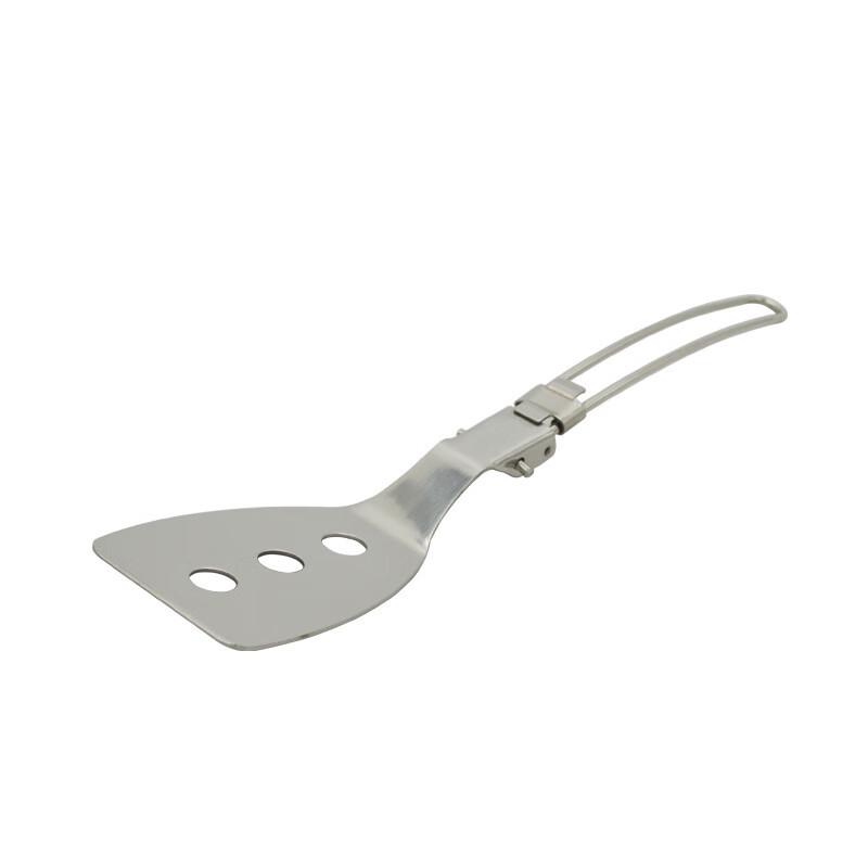 Zhi Shi Outdoor 304 Stainless Steel Folding Flat Spatula Set 210x50mm