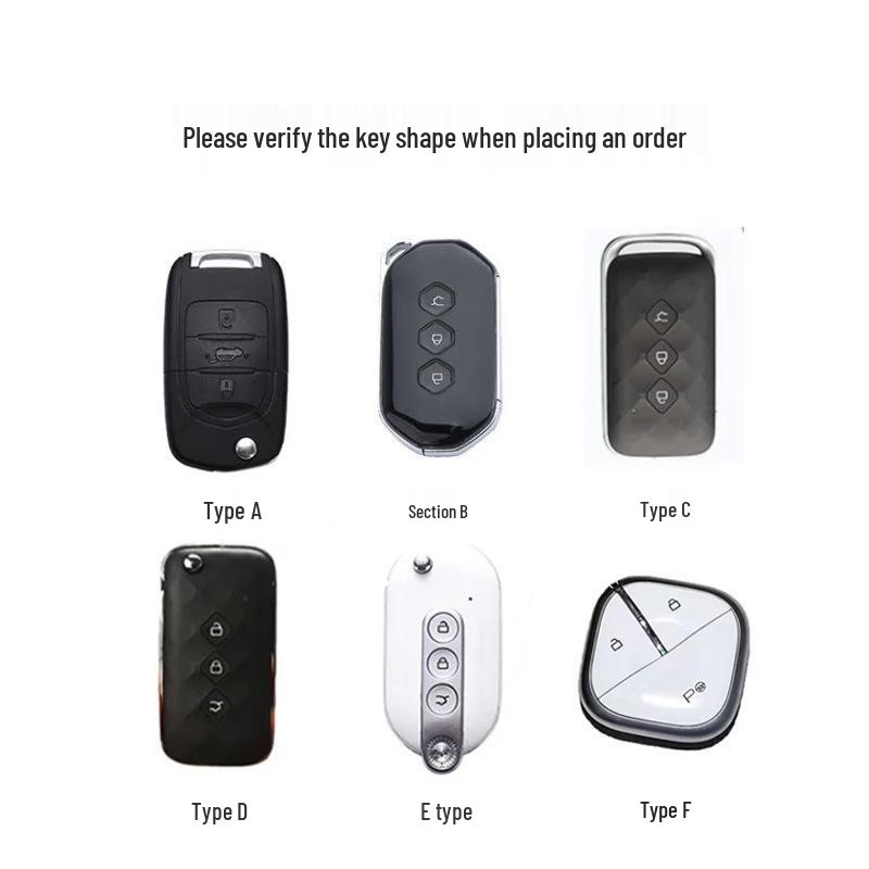 Key Case for Wuling Hongguang Miniev, Nanoev, Macaron, Baojun 510, 730, 530 - Ideal for Women