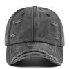 Broken Hole Baseball Hats Adjustable Sunscreen Hats Fashion Peaked Cap  Man Women Outdoor Sports