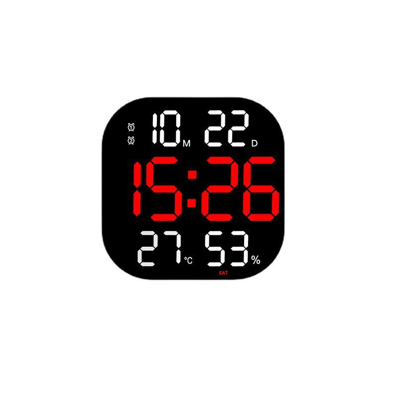 LED Acrylic Gym Countdown Timer & Wall Clock - Creative Decor for Living Room