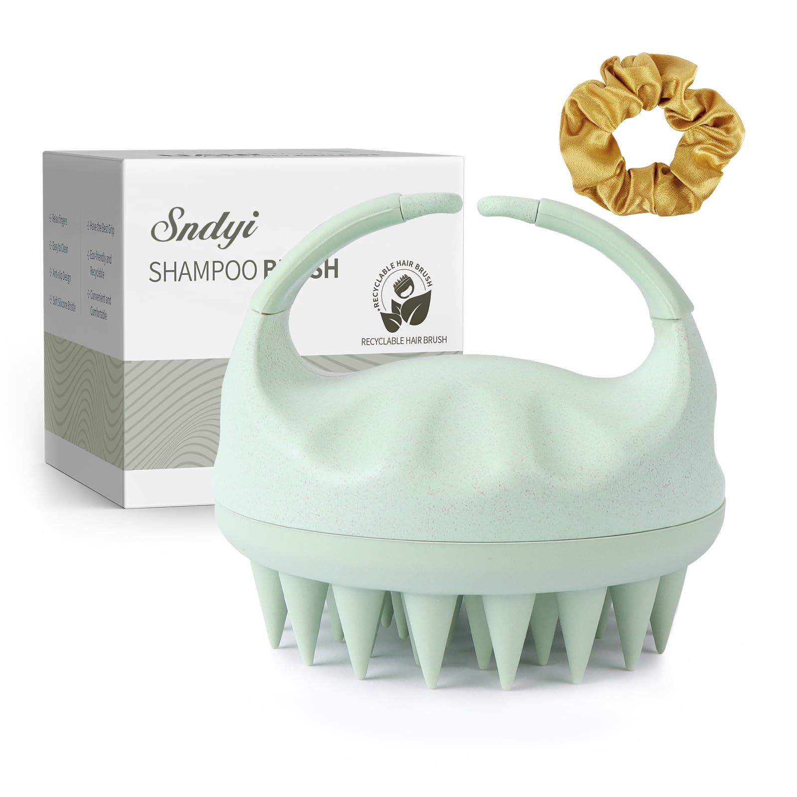 

Sndyi Шампунь для кожи головы из соломы Эргономичный Массаж кожи головы Кожа головы Голова Сухой и нежный для волос Для мятно-зеленой щетки, Силикон, Щетка, Дизайн, Массаж, Уход,