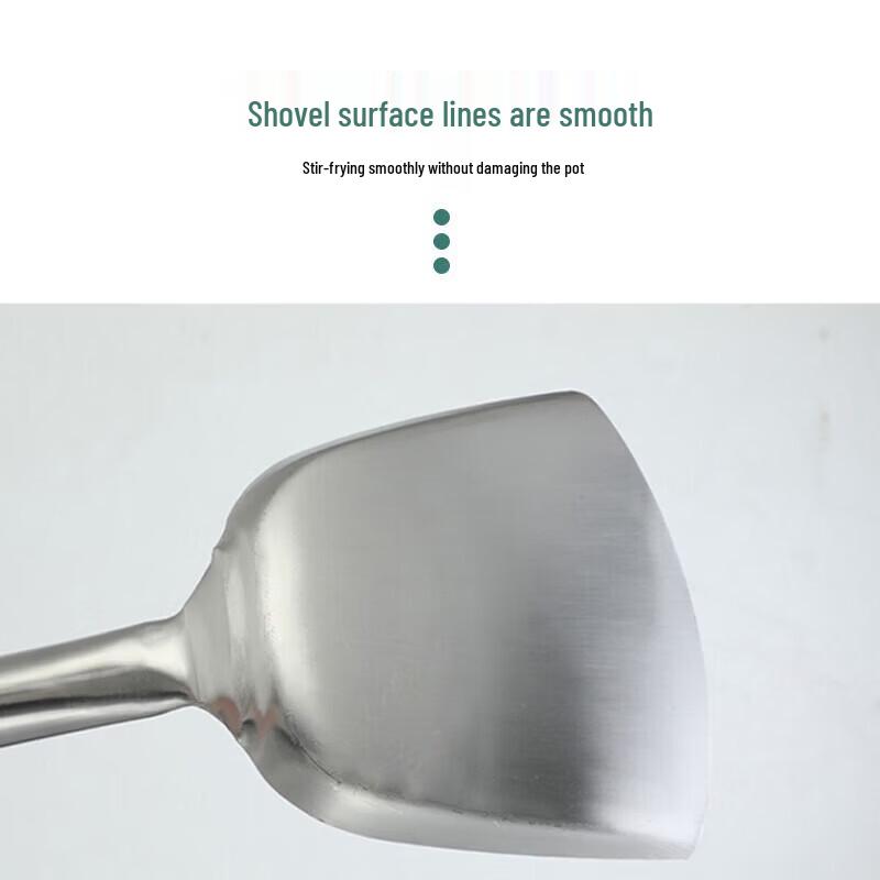 304 Stainless Steel Commercial Wok Spatula