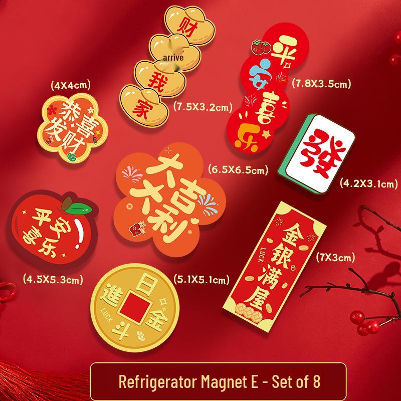 

Очаровательный 3D Магнит на холодильник Год Лошади - Новогоднее украшение для гостиной