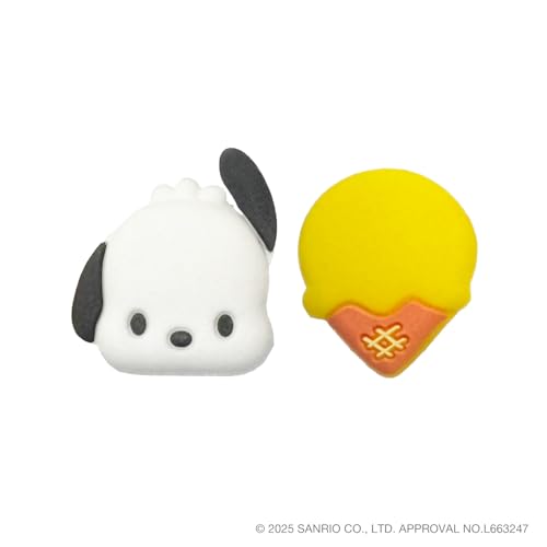 Allone Analog Stick Cover for Gaming - Sanrio Characters Pochacco - 2.5 x 0.8 x 2.7cm - Compatible with Switch 2 Joy-Con and Pro Controllers, also