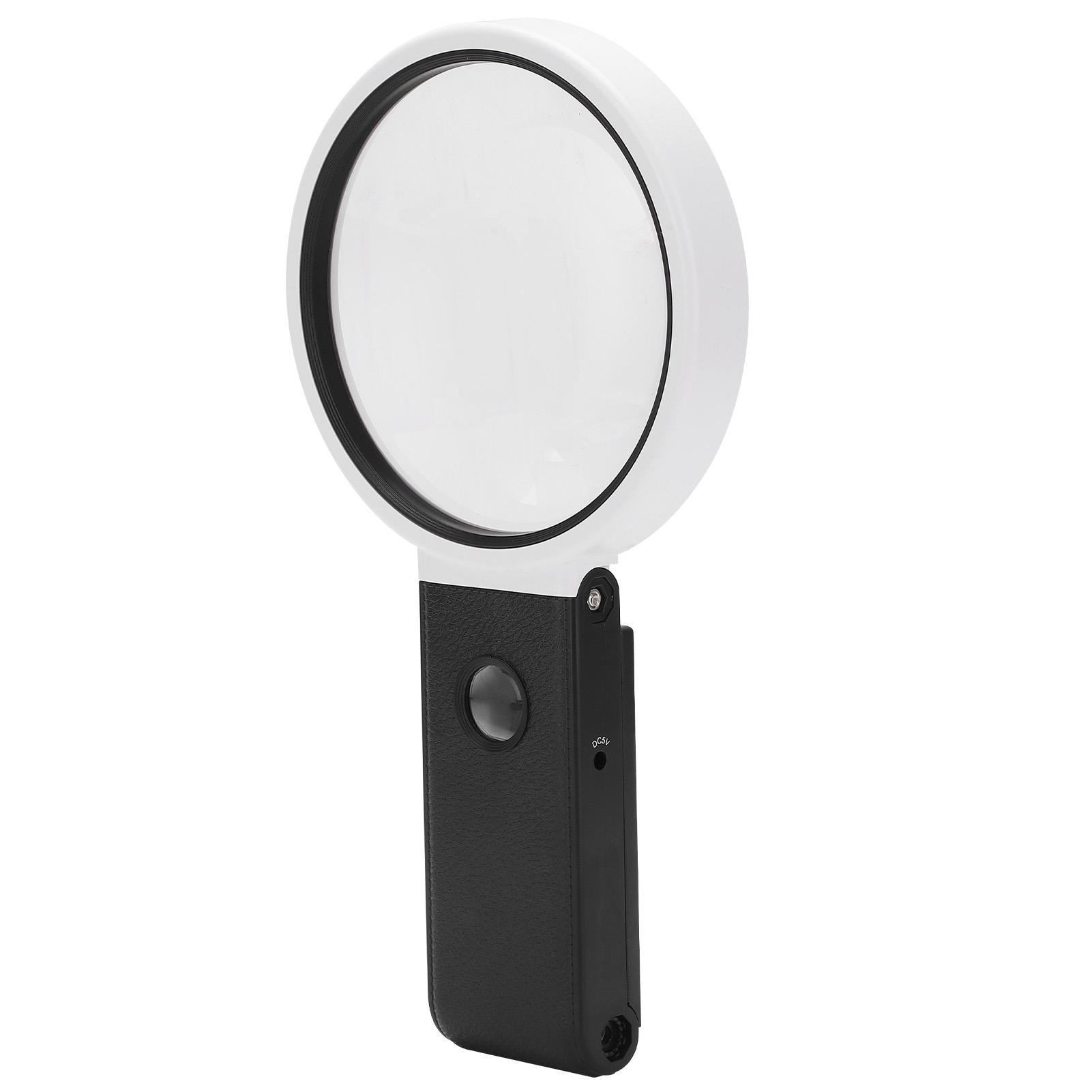 

TH7018Портативна складна лупа для читання зі світлодіодним підсвічуванням C 3,5X 25X