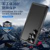 The New Model Is Suitable for Samsung S25FE Pioneer 2-in-1 Mobile Phone Case S24 Contrasting Color Military Anti-drop Protective Case