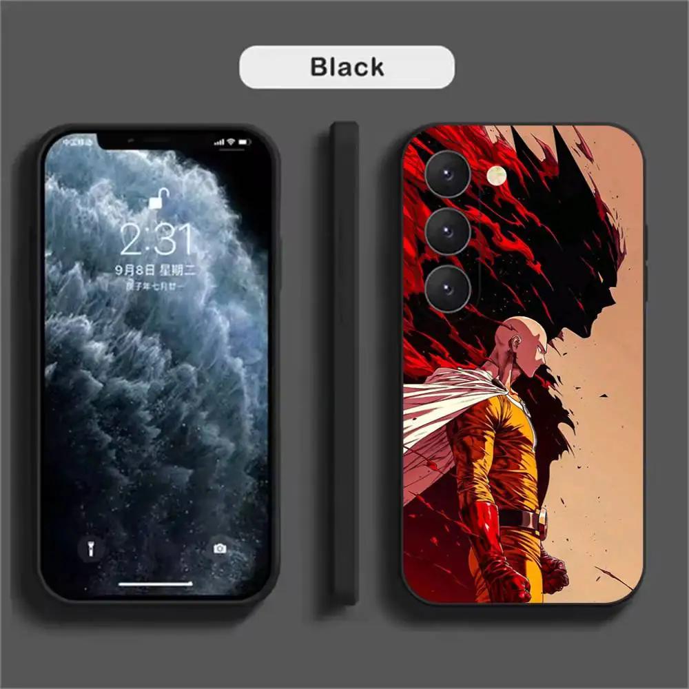 O-One P-Punch Anime Man  Phone Case For Samsung Galaxy A52 A42 A32 A22 A12 A02S A72 A73 A51 A41 A31 A21S A71 A40 A30S A20S