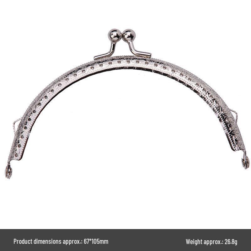 Retro Handmade Coin Purse Clasp Clips - DIY Material Kit for Crafting Bags