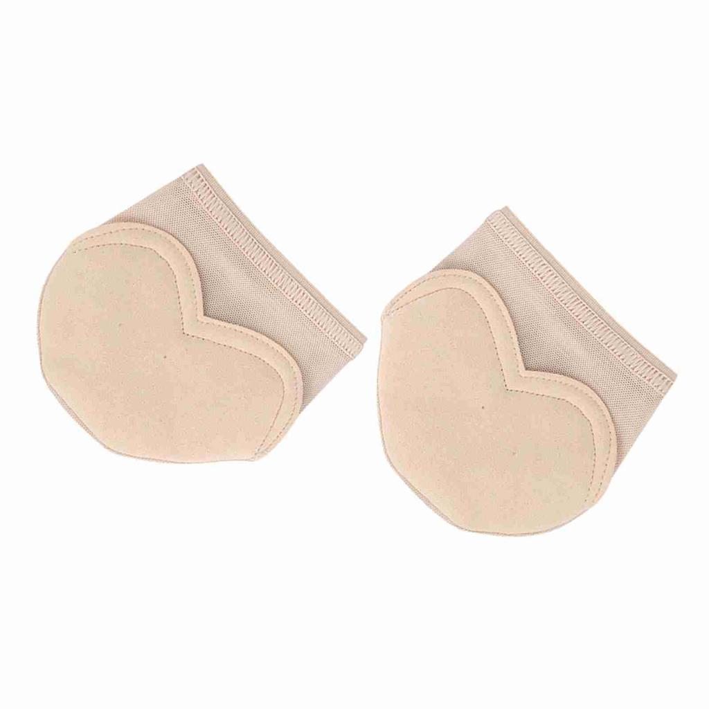 1 Pair Foot Thong 5 Toes Pad Ballet Dance Forefoot Half Protective Shoes (M)