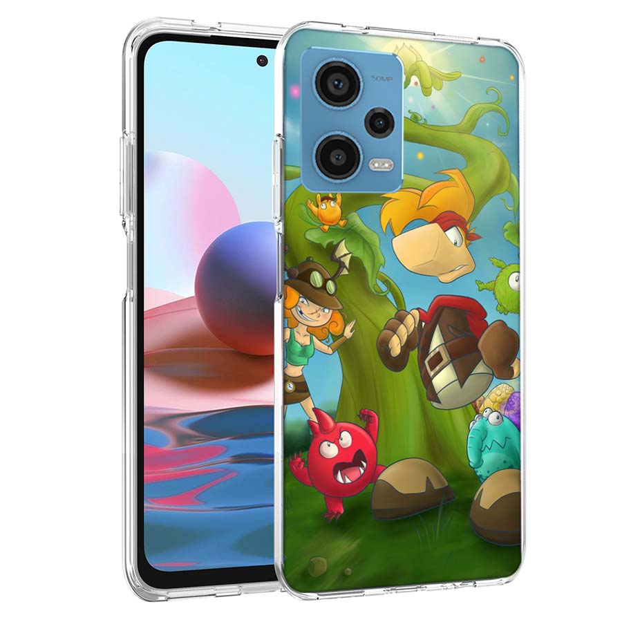 Game Rayman Legends Phone Case For Redmi Note 13 12 14 15 Pro Plus 13R 11 11T 11E 11S 10 Pro 10S 9 9S Cover Cell Clear TPU Capa
