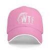 WTF Wheres The Fish Funny Fishing Sandwich Baseball Cap Retro FisherUnisex Unisex Style Adjustable Headwear Sports Workouts Hat
