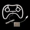 Neon Game Controller Wall Light: Colorful Decorative E-Sports Room Lighting
