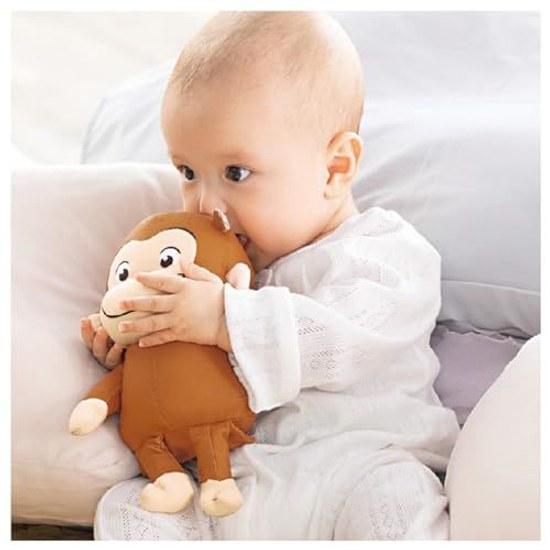 Takara Tomy Baby Kerotto Switch Plush Toy Curious George