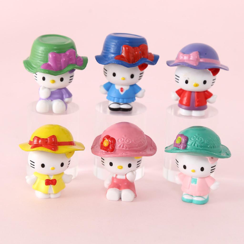 Pvc Hello Kitty Miniature Collectible Toy For Kids And Adults Collectors
