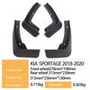 Kia Sportage 2018-2020 Mud Flaps for Foreign Trade Cars