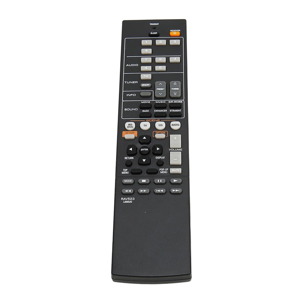 RAV523 ZJ66520 AV Receiver Remote Control for RX V571 HTR 3065 HTR 3066 HTR 2067 RX V377 HTR2067 YHT1810 RX V377B