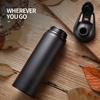 700ML Outdoor Camping Sports Kettle Stainless Steel Thermos Cup Bicycle Kettle Holiday Gift