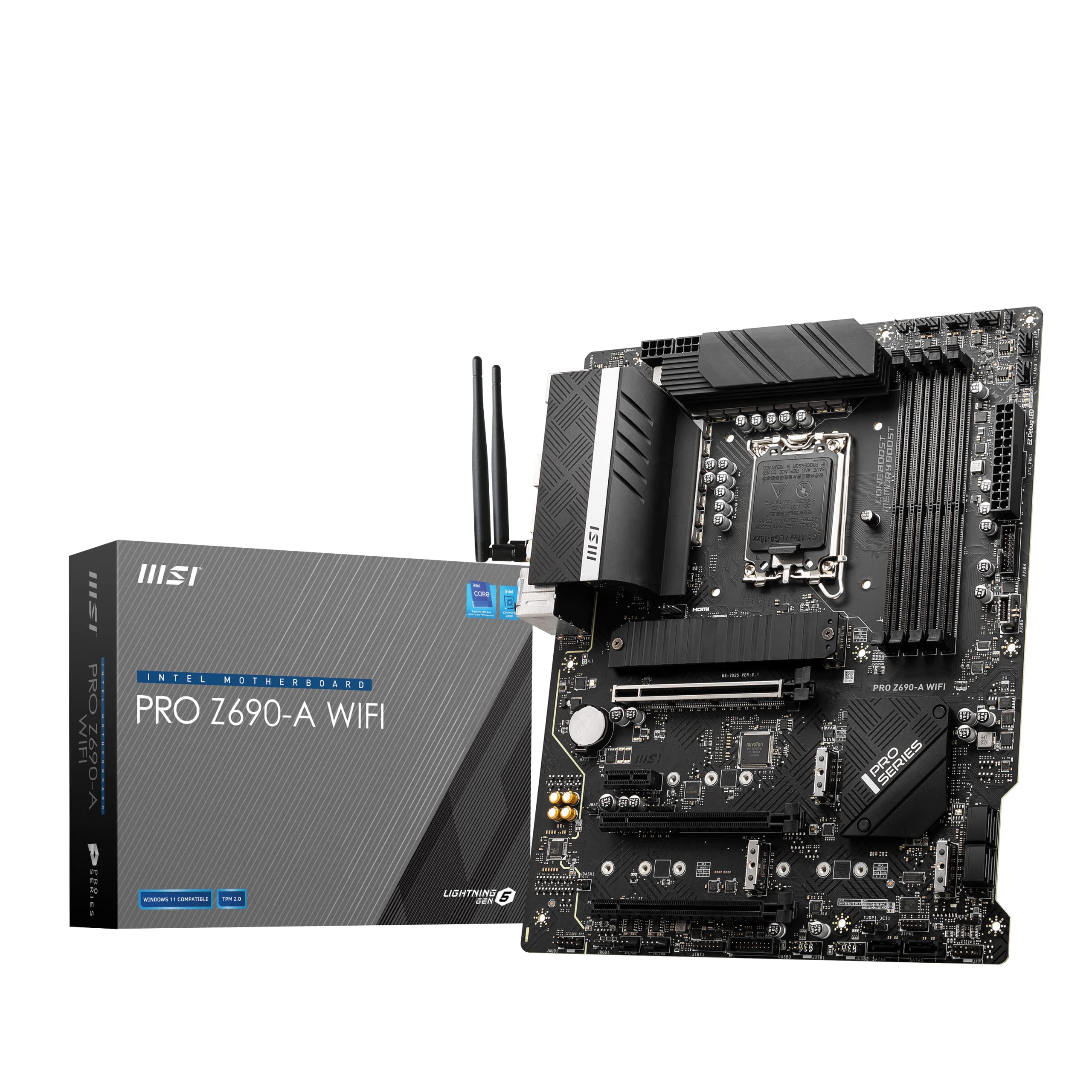 

MSI PRO WIFI материнська плата ATX Intel Z690 MB5607 Z690-A [з чіпсетом]