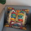 2D Stylish Leopard Art Pillow For Home Decor Pattern Cushion Cover Suitable For Sofa Bedroom Car Pillow Cover