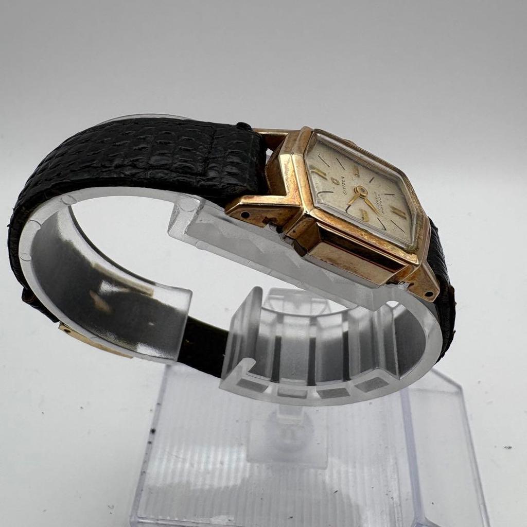Used CITIZEN PHYNOX 17 Jewels Manual Wind 14K Gold Filled 50 MICRONS
