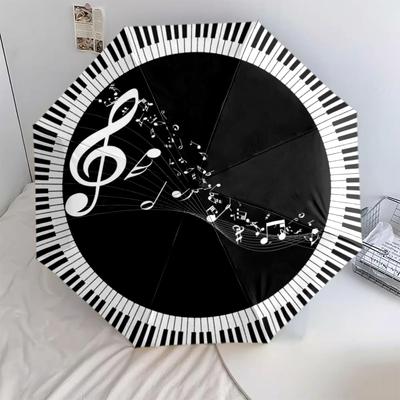 1 PC Automatic Folding Umbrella - Cartoon Pattern, Portable & Foldable Design with 8 Ribs, Christmas Birthday Gifts