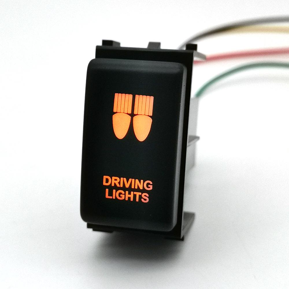 Nissan Patrol Y62 (08-15) LED Fog Light Power Radar Button with Wires